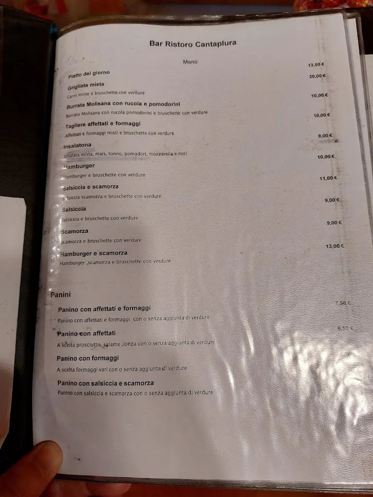 Menu_Bar Ristoro Cantaplura_Villetta Barrea_image_2