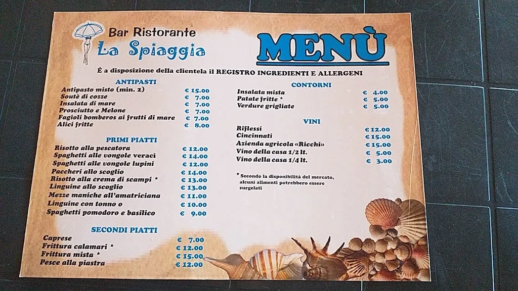 Menu_La spiaggia_Marina di Ardea-Tor San Lorenzo_image_3
