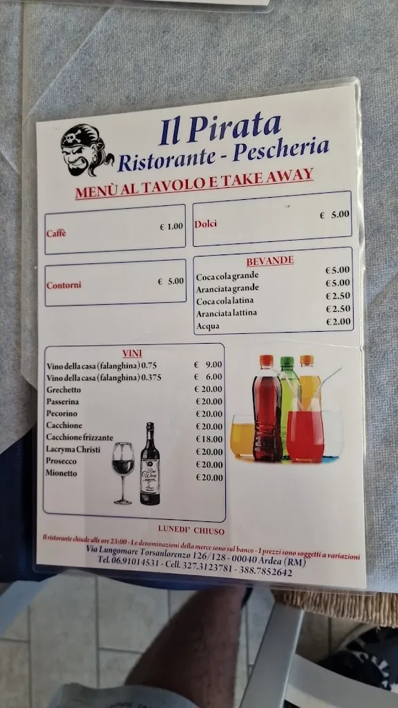 Menu_Paparella Il Pirata_Marina di Ardea-Tor San Lorenzo_image_2