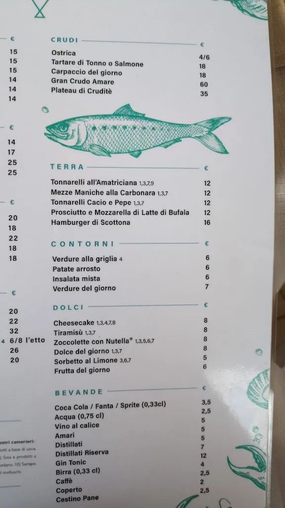 Menu_AMARE_Marina San Nicola_imagen_1