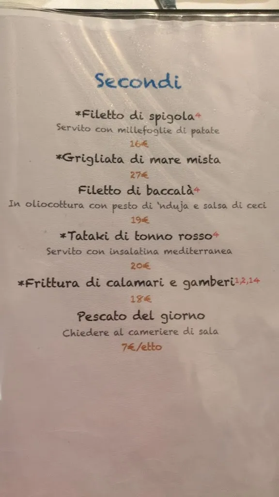 Menu_Mini Beach_Marina San Nicola_image_1