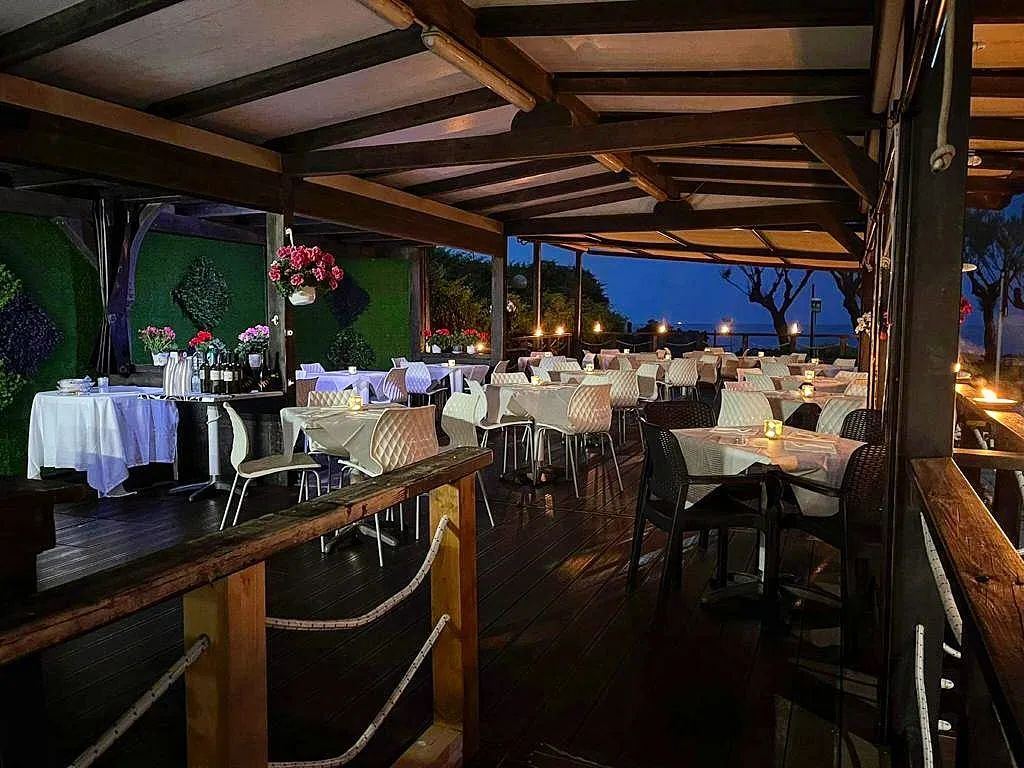 Chalet al mare restaurant in Marina San Nicola