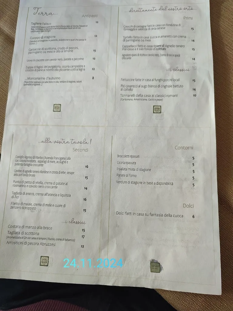 Menu_Osteria Falisca_Mazzano Romano_immagine_3