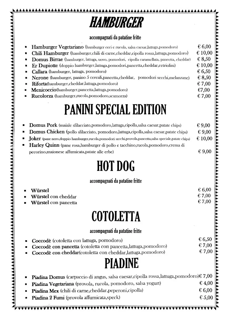Menu_Domus Birrae Risto-Pub_Mazzano Romano_immagine_2
