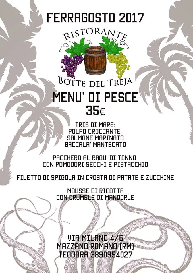 Menu_La Botte del Treja Roma_Mazzano Romano_image_1