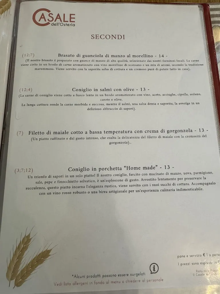 Menu_Il Casale dell'Osteria_Montalto di Castro_immagine_2