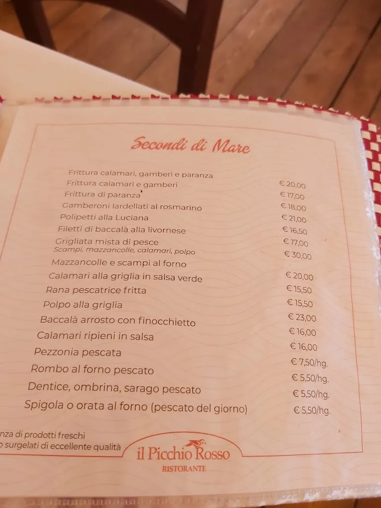 Menu_Ristorante picchio Rosso_Montalto di Castro_image_1