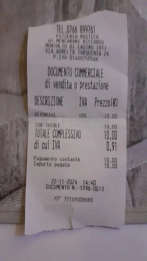 Emiliano San_Pizzeria Rustica Di Mencarani Riccardo_Montalto di Castro_review