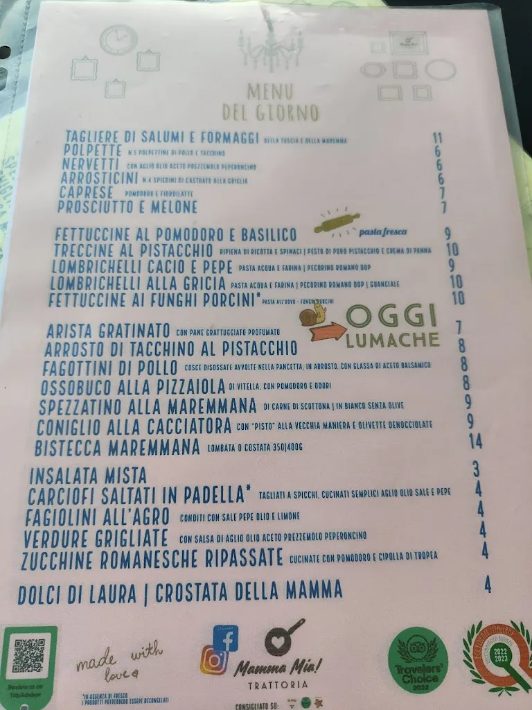 Menu_Mamma Mia! Trattoria_Monte Romano_image_4