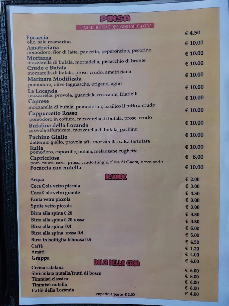 Menu_La Locanda nel Parco_Monte Porzio Catone_image_1