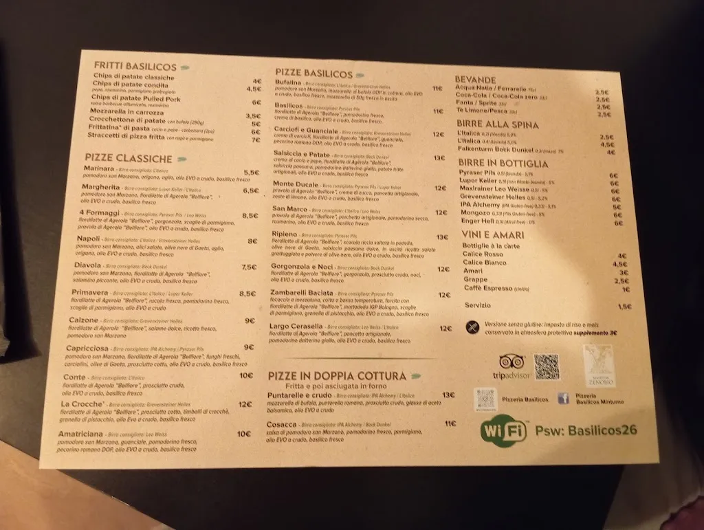 Menu_Pizzeria Basilicos Minturno_Minturno_immagine_1
