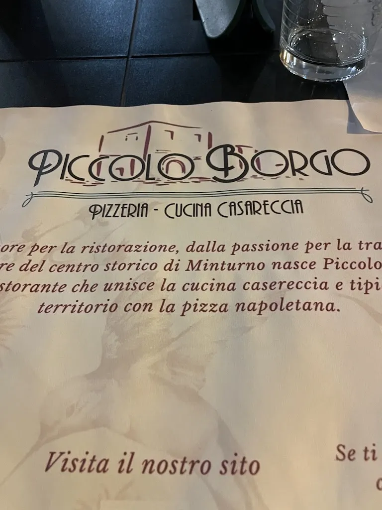 Menü_Pizzeria Ristorante Piccolo Borgo_Minturno_Bild_4