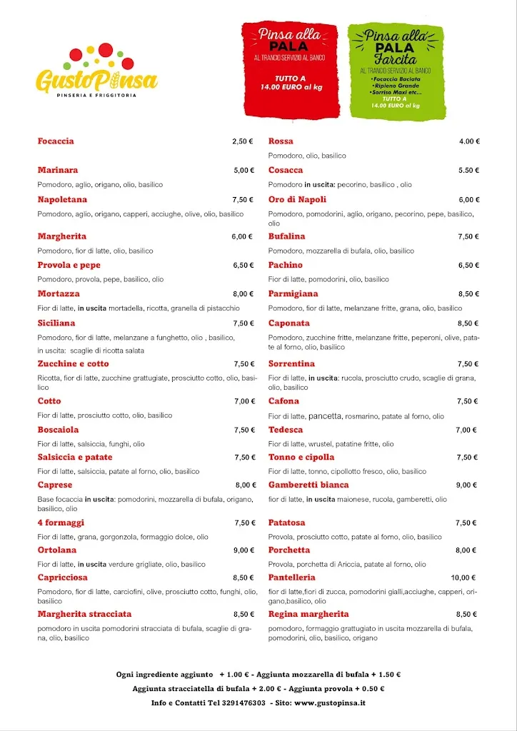 Menu_GustoPinsa Minturno_Minturno_immagine_1