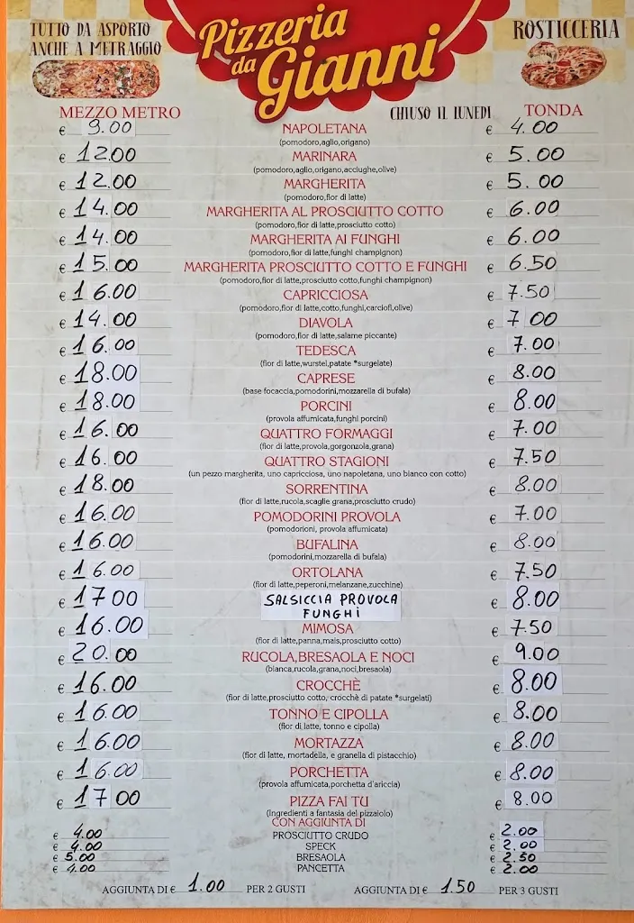 Menu_Pizzeria da gianni_Minturno_image_2
