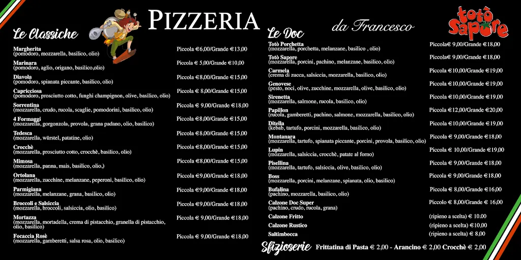Menu_Totò Sapore Da Francesco_Minturno_image_1