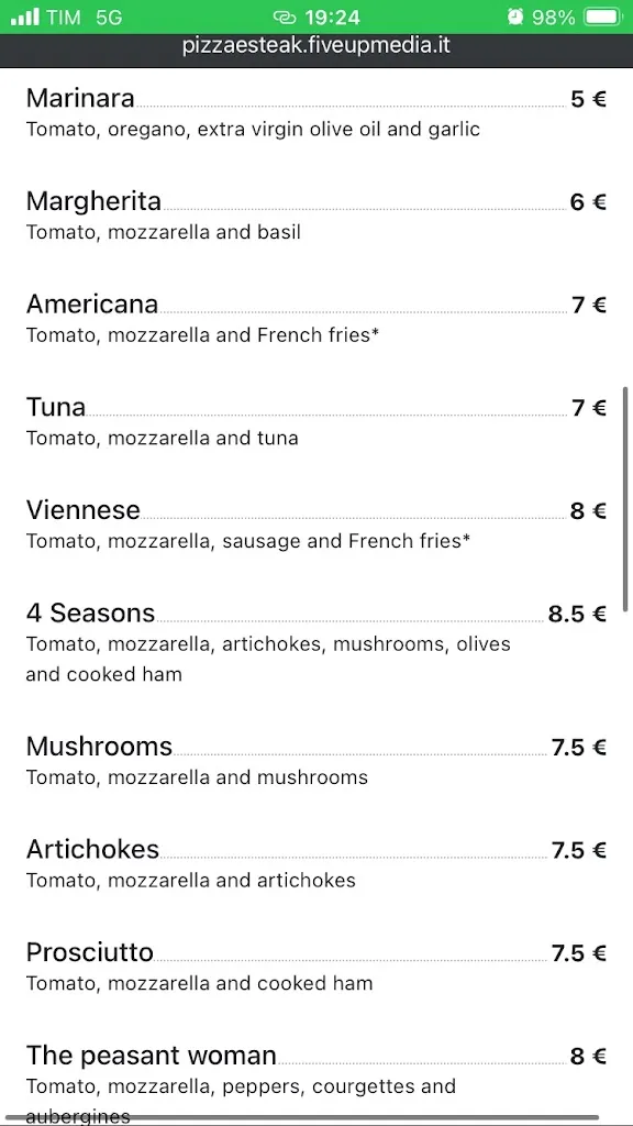 Menu_Ristorante Pizza & Steak_Antey-Saint-Andrè_image_2