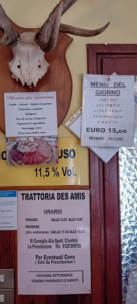 Menu_Trattoria Des Amis_Arnad_image_2
