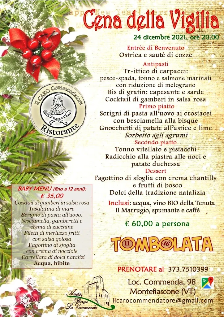 Menu_Il Caro Commendatore_Montefiascone_image_1