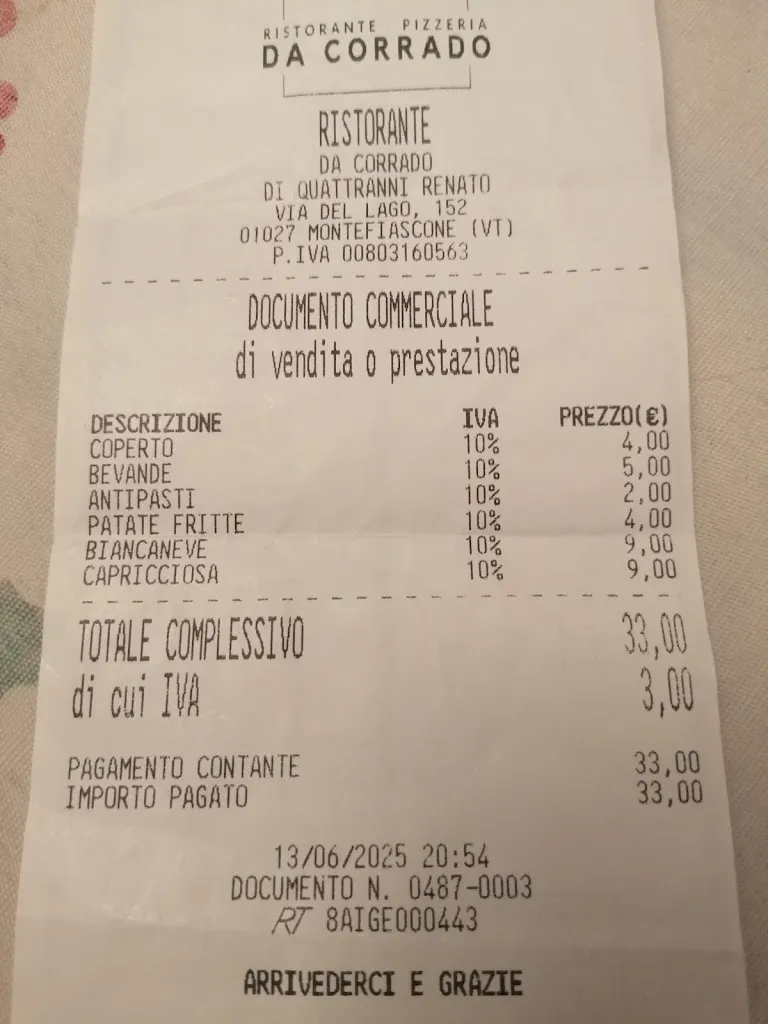 Walter P._Ristorante pizzeria da Corrado_Montefiascone_review