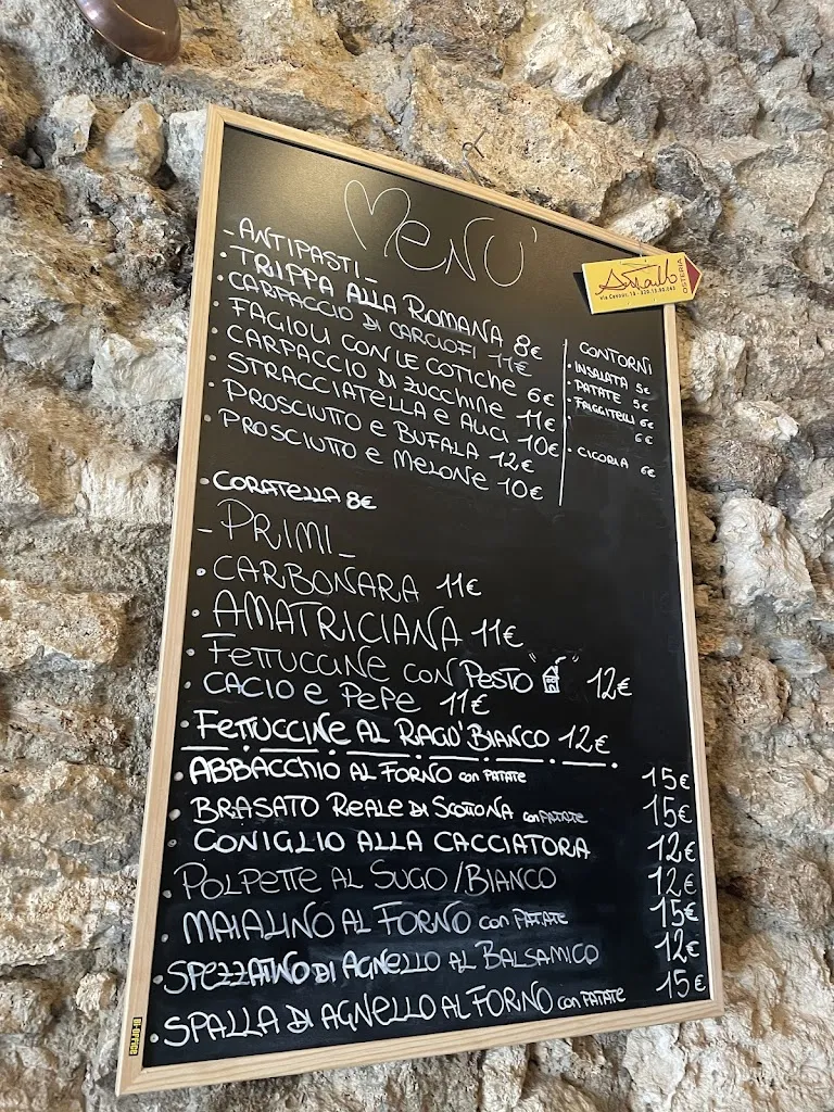 Menü_Osteria Antonello_Monterotondo_Bild_1