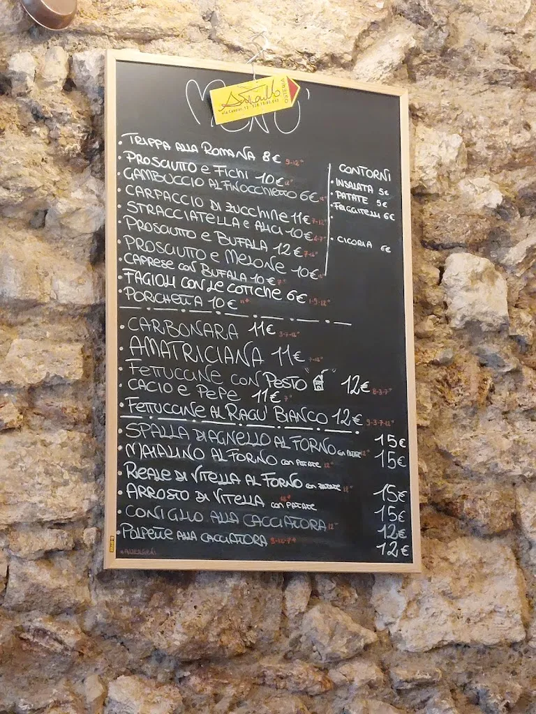 Menü_Osteria Antonello_Monterotondo_Bild_3