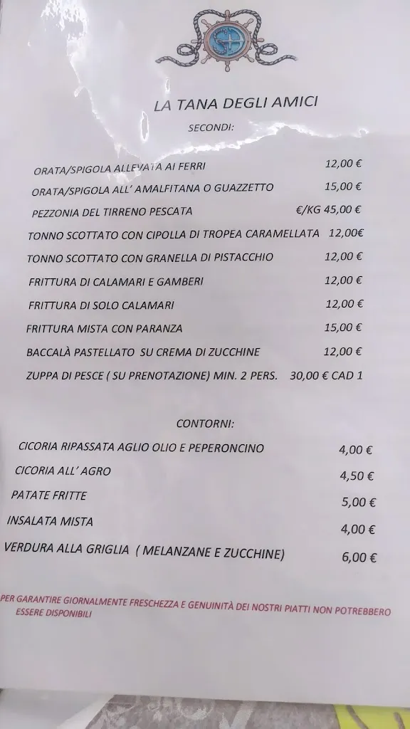Menu_La Tana degli Amici_Monterotondo_image_3
