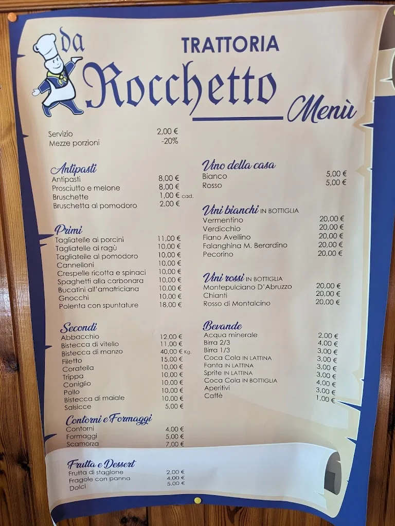 Menu_Trattoria Rocchetto Nerola_Nerola_image_2
