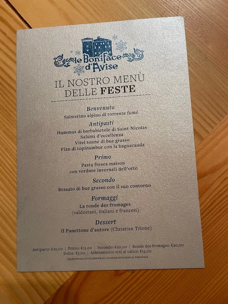 Menu_Le Boniface d'Avise_Arvier_image_1