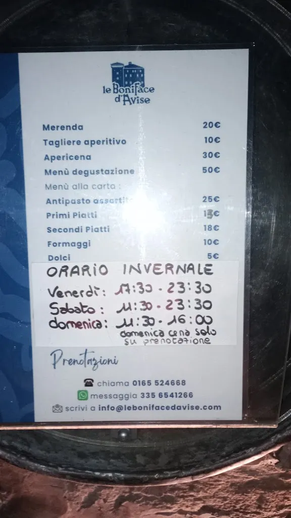 Menu_Le Boniface d'Avise_Arvier_image_2