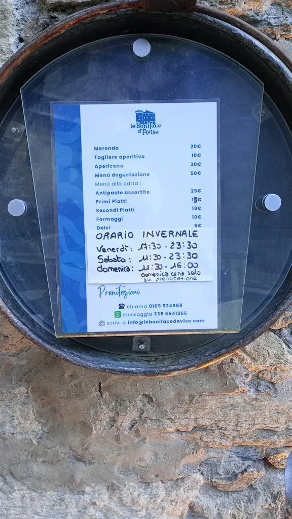 Menu_Le Boniface d'Avise_Arvier_image_4