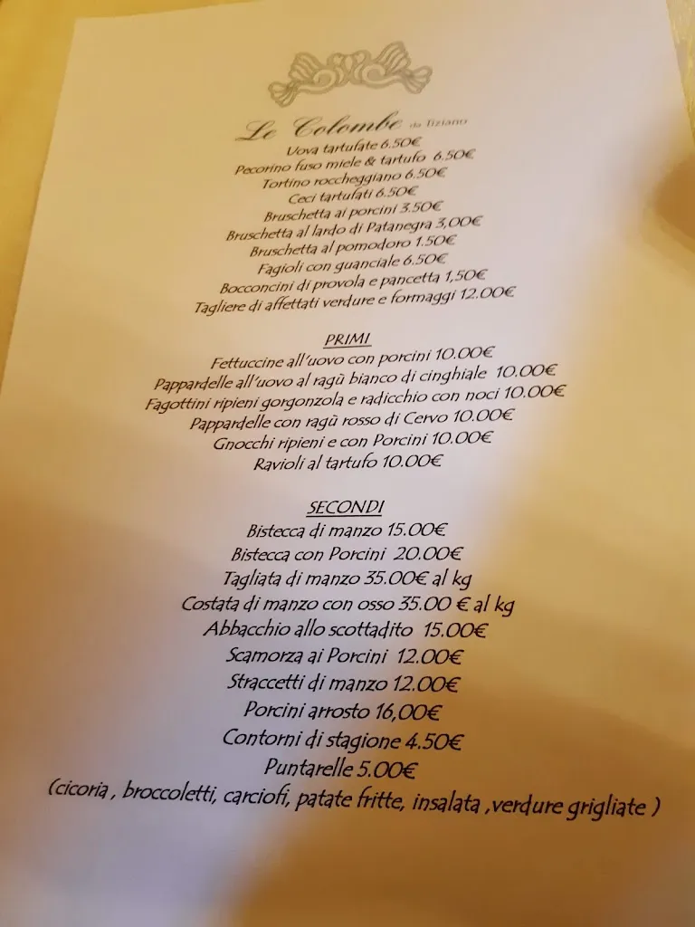 Menu_Ristorante Le Colombe Nemi_Nemi_immagine_3