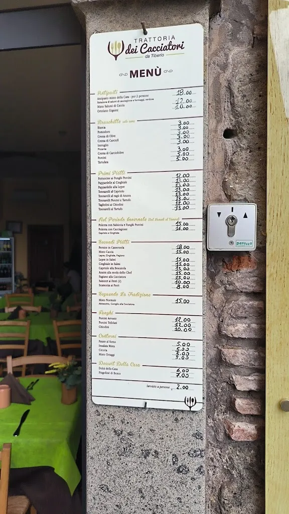 Menu_Trattoria dei Cacciatori da Tiberio_Nemi_image_2