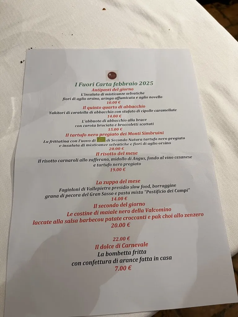 Menu_Ristorante Sora Maria e Arcangelo_Olevano Romano_image_1