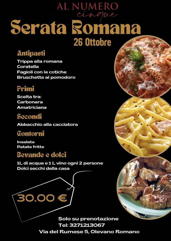 Menu_Al Numero Cinque_Olevano Romano_image_4