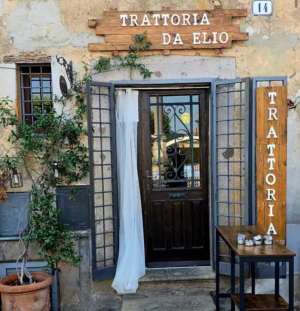 Trattoria da Elio restaurant in Oriolo Romano