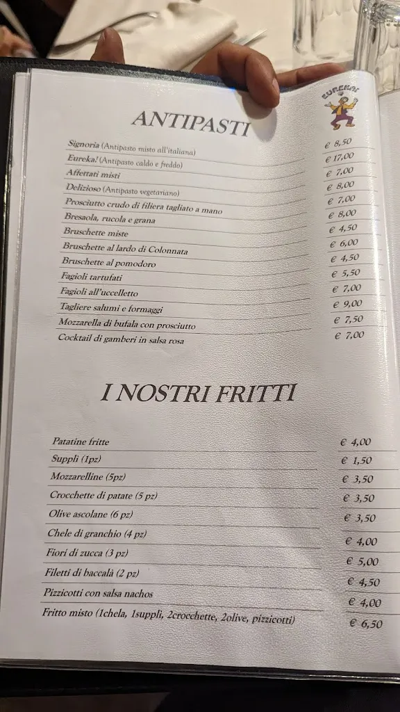 Menu_Pizzeria Ristorante Eureka_Orte_image_2