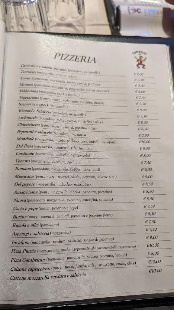 Menu_Pizzeria Ristorante Eureka_Orte_image_3