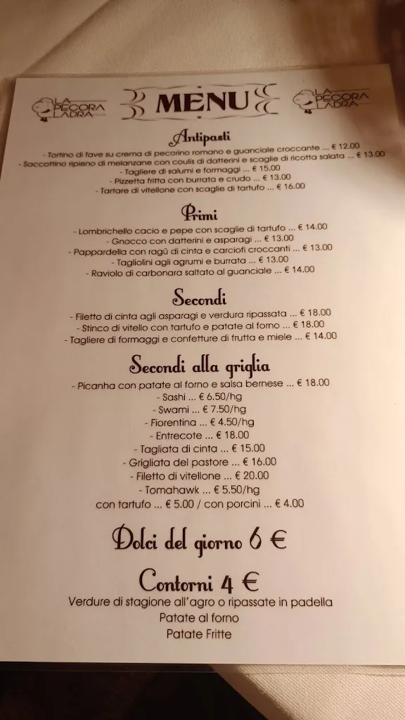 Menu_La Pecora Ladra_Orte_immagine_2