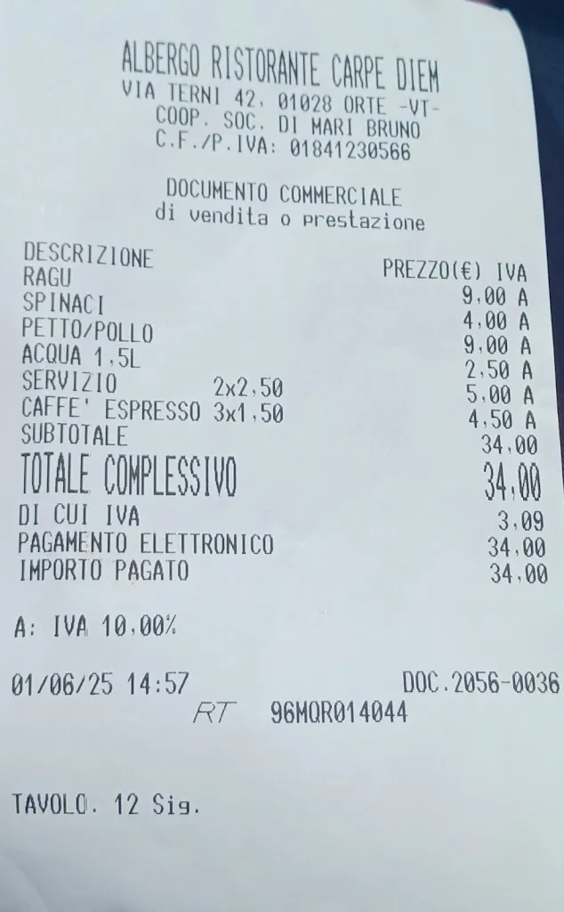 Luna Lecci_Carpe Diem_Orte Scalo_Bewertung