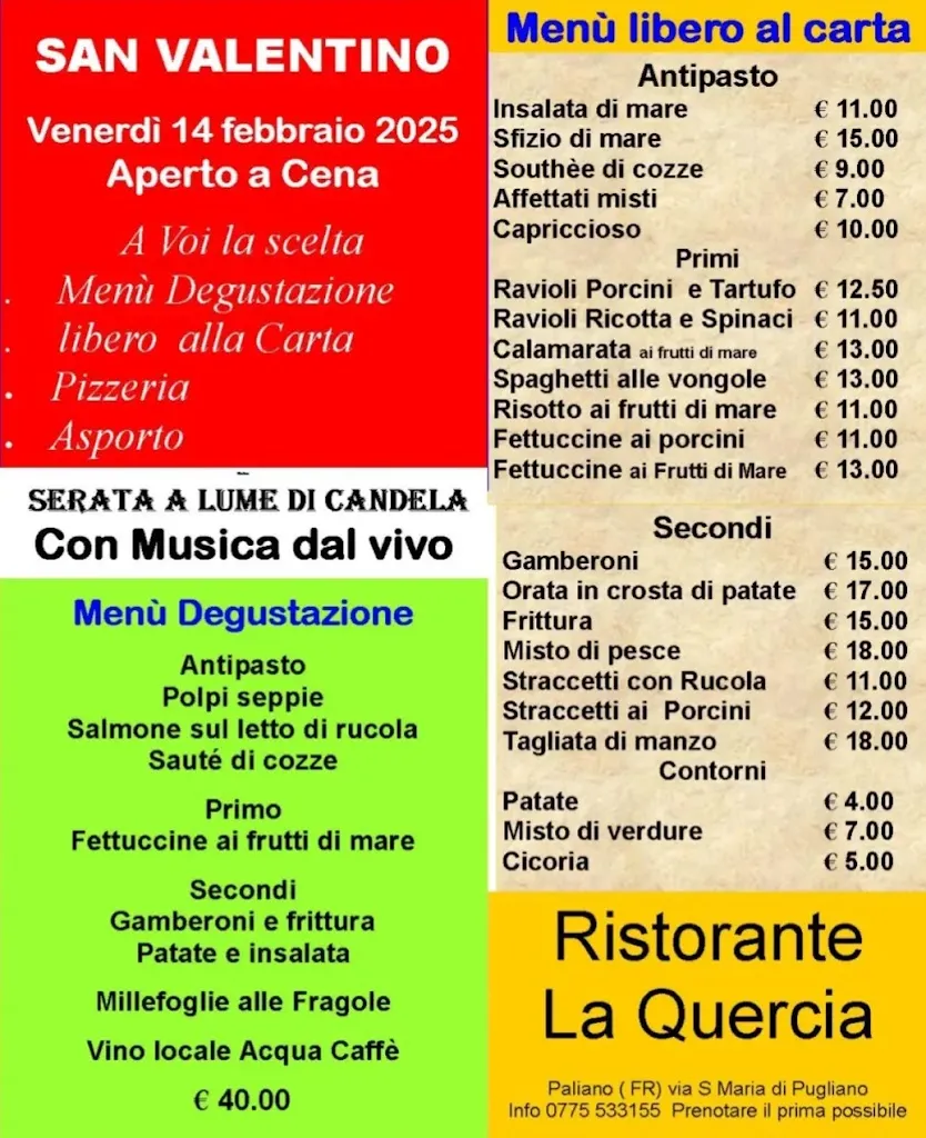Menu_La Quercia_Paliano_image_1