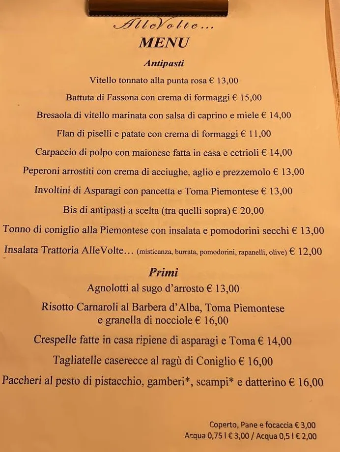 Menu_Trattoria AlleVolte_Osteria Nuova_image_1