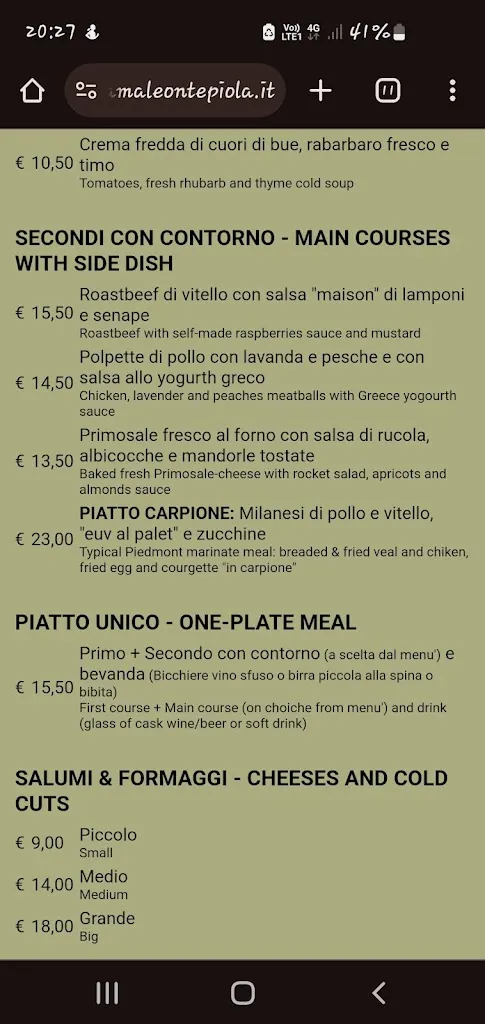 Menu_Il Camaleonte Piola 2.0_Osteria Nuova_image_3