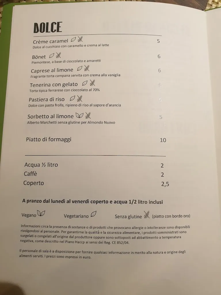 Menu_Almondo Nuovo Trattoria_Osteria Nuova_image_1