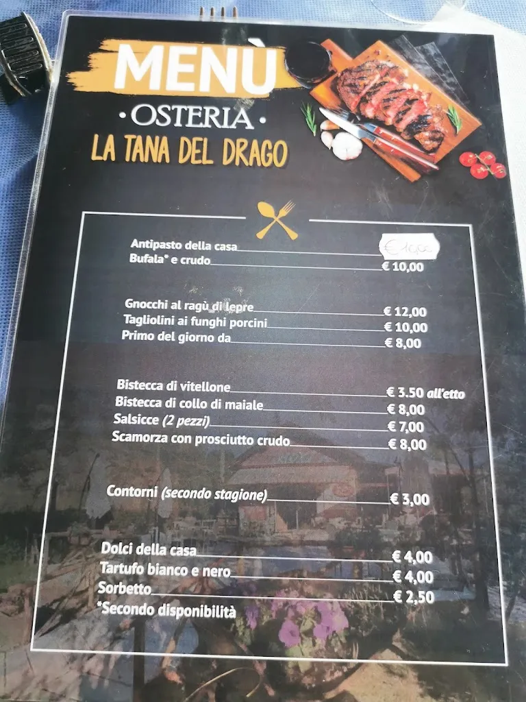 Menu_Osteria La Tana del Drago_Petrella Salto_image_1