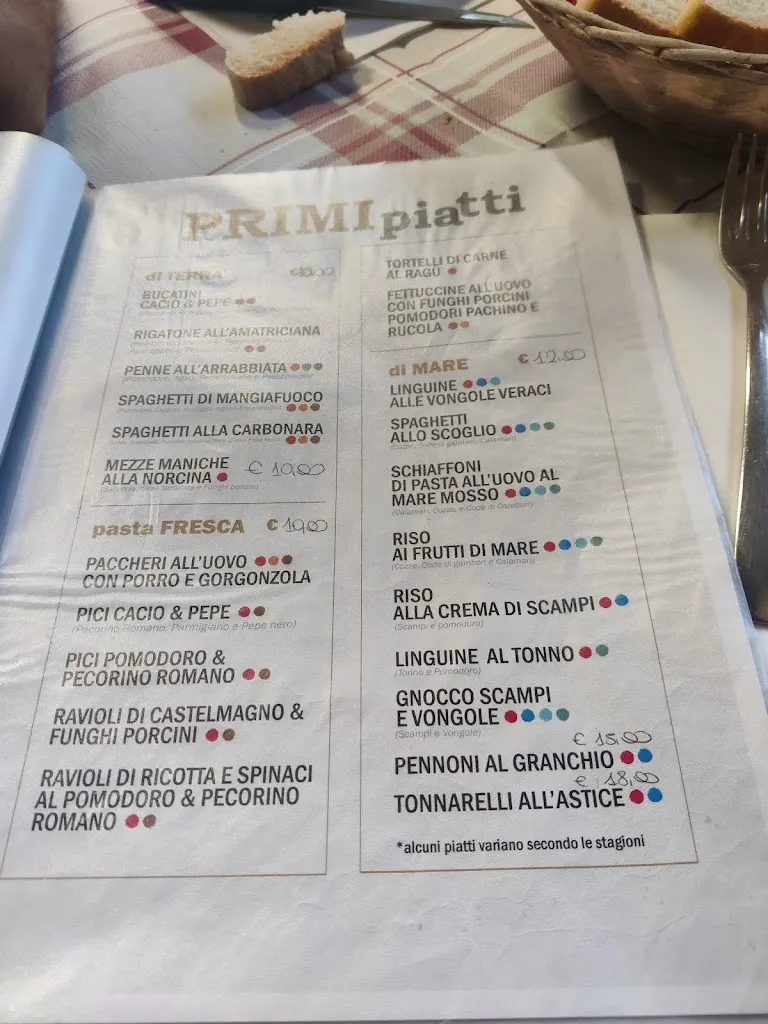 Menu_La Taverna dei Miracoli da Mangiafuoco_Pescia Romana_image_3