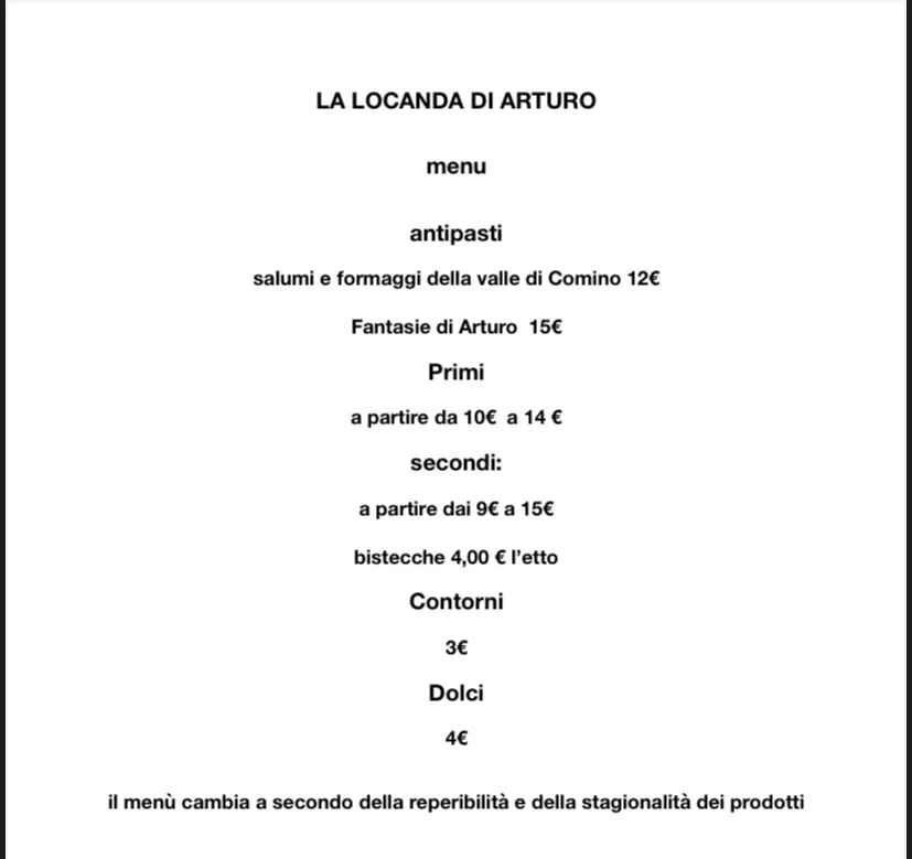 Menu_La Locanda di Arturo_Picinisco_image_3