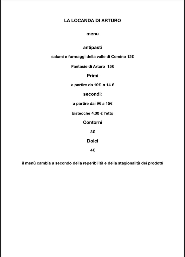Menu_La Locanda di Arturo_Picinisco_image_4