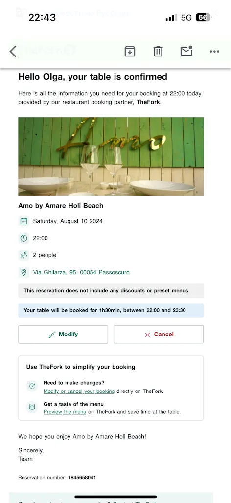 Ольга Белан_Amo by Amare Holi Beach_Passoscuro_review