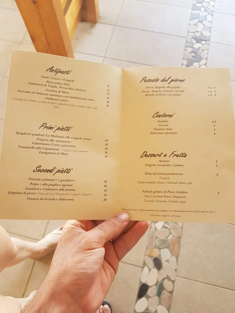 Menu_La Capannina Stabilimento Balneare - Ristorante - Location Matrimoni - Rito Civile_Passoscuro_image_4