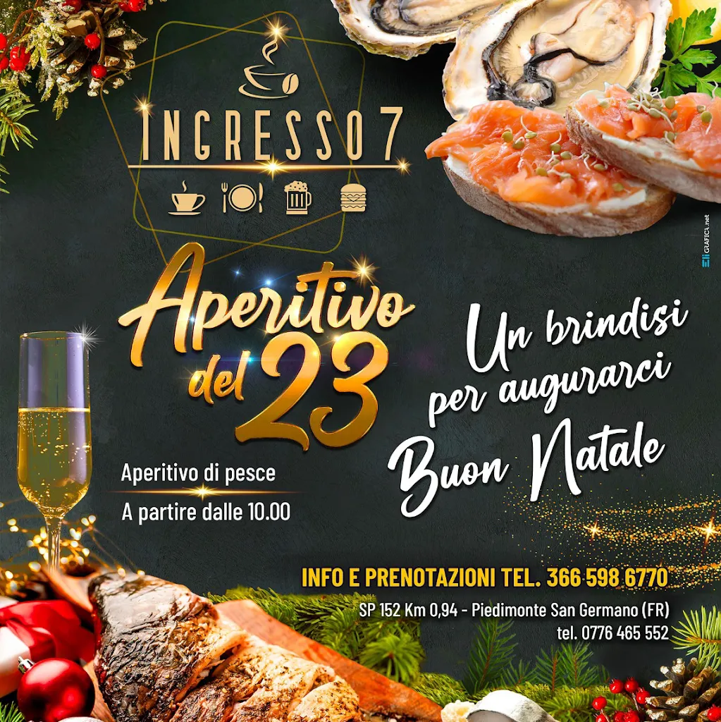 Menu_INGRESSO 7 Pizzeria Bar Ristoro_Piedimonte San Germano Alta_image_1